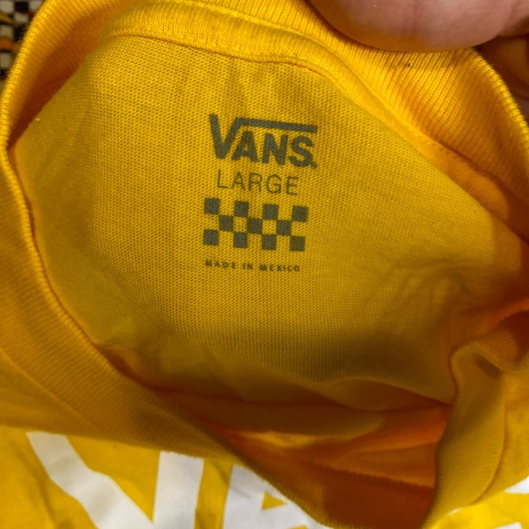 Yellow vans long sleeve top - Picture 5 of 7